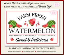 Load image into Gallery viewer, Lemon Apple Watermelon Halloween St. Patricks&#39; Home Decor Sign Poster Boogie Bear Invitations Sign Theme