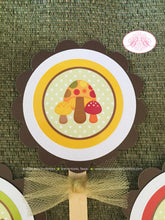 Load image into Gallery viewer, Harvest Girl Birthday Cupcake Toppers Fall Party Autumn Pumpkin Picking Bird Acorn Country Farm Barn Boogie Bear Invitations Georgia Theme