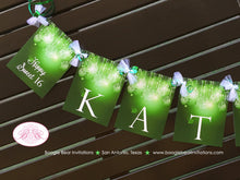 Load image into Gallery viewer, Sweet 16 Birthday Party Name Banner Glowing Ornament Glow Green Lime Olive Girl 16th 21st 30th 40th Boogie Bear Invitations Kathleen Theme