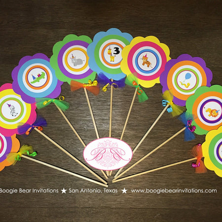 Wild Animals Birthday Party Centerpieces Girl Boy Zoo Safari Jungle Gender Neutral Tropical Serengeti Boogie Bear Invitations Cassidy Theme