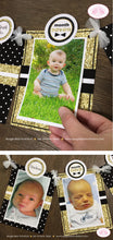 Load image into Gallery viewer, Mr. Wonderful Birthday Party Package Boy Little Man Glitter Gold Black Onederful First One Banner 1st 2nd Boogie Bear Invitations Owen Theme