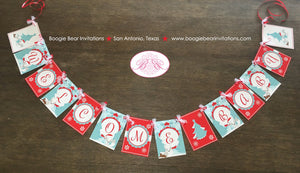Woodland Winter Fox Baby Shower Banner Welcome Christmas Holiday Snow White Red Birthday Party 1st 2nd Boogie Bear Invitations Aspen Theme