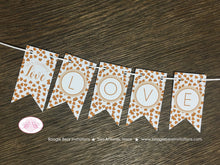 Load image into Gallery viewer, Gold Confetti Hearts Valentine&#39;s Party Pennant Cake Banner Topper Foil Glitter Day Love Rose Bronze Boogie Bear Invitations Henderson Theme