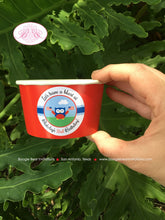 Load image into Gallery viewer, 4th of July Birthday Party Treat Cups Candy Buffet Paper Owls Fireworks Independence Day USA Boy Girl Boogie Bear Invitations Blakeley Theme