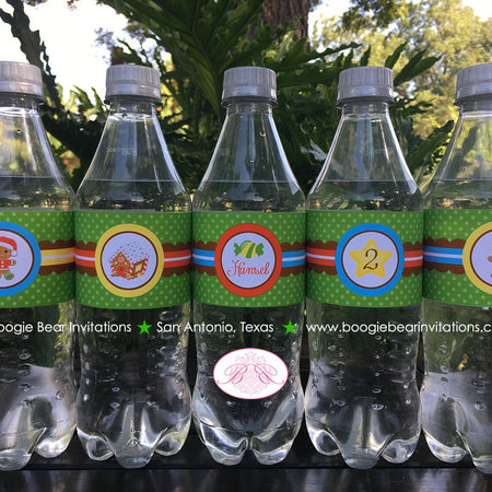 Gingerbread Birthday Party Bottle Wraps Boy Girl Wrappers Label Cover Christmas Candy Cookie Decorating Boogie Bear Invitations Hansel Theme
