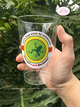 Load image into Gallery viewer, Rain Forest Birthday Party Beverage Cups Plastic Drink Girl Boy Rainforest Tropical Wild Jungle Amazon Boogie Bear Invitations Mowgli Theme