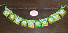 Load image into Gallery viewer, St. Patrick&#39;s Day Gnomes Party Small Banner Birthday Boy Girl Lucky Green Orange 1st 2nd 3rd 4th 5th Boogie Bear Invitations Tristan Theme