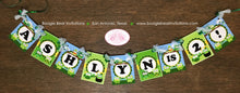 Load image into Gallery viewer, St. Patrick&#39;s Day Birthday Party Small Banner Owls Girl Boy Lucky Green Woodland 1st 2nd 3rd 4th 5th Boogie Bear Invitations Ashlyn Theme