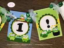 Load image into Gallery viewer, St. Patrick&#39;s Day Highchair I am 1 Banner Party Birthday Owls Girl Boy Lucky Green Woodland 1st 2nd 3rd Boogie Bear Invitations Ashlyn Theme