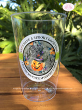 Load image into Gallery viewer, Halloween Party Beverage Cups Plastic Drink Birthday Witch Hat Pumpkin Orange Black Green Purple Forest Boogie Bear Invitations Craven Theme