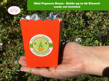 Load image into Gallery viewer, St. Patrick&#39;s Day Gnomes Party Popcorn Boxes Mini Favor Buffet Food Birthday Girl Boy Shamrock Clover Boogie Bear Invitations Tristan Theme