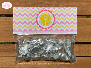Pink Lemonade Party Treat Bag Toppers Favor Tent Birthday Girl Yellow Summer Lemon Sweet Stand Picnic Boogie Bear Invitations Janine Theme