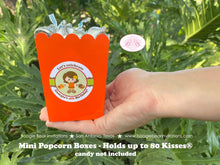 Load image into Gallery viewer, Autumn Girl Party Popcorn Boxes Mini Favor Buffet Food Birthday Harvest Fall Pumpkin Woodland Animals Boogie Bear Invitations Georgia Theme