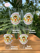 Load image into Gallery viewer, Autumn Girl Party Beverage Cups Plastic Drink Birthday Harvest Fall Pumpkin Farm Bird Woodland Animals Boogie Bear Invitations Georgia Theme