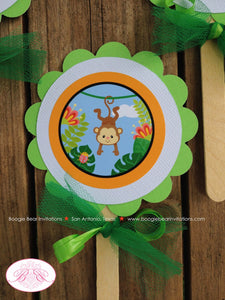 Rainforest Animals Birthday Party Package Rain Forest Amazon Jungle Zoo Reptile Frog Snake Gecko Wild Boogie Bear Invitations Chandler Theme