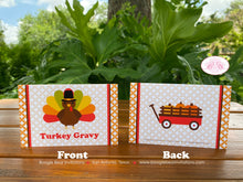 Load image into Gallery viewer, Little Turkey Birthday Party Package Fall Wagon Pumpkin Bird Gobble Girl Boy Autumn Farm Thanksgiving Boogie Bear Invitations Jayden Theme