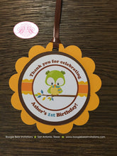 Load image into Gallery viewer, Fall Woodland Animals Birthday Party Package Pumpkin Bird Owl Squirrel Fox Forest Pumpkin Autumn Blue Boogie Bear Invitations Asher Theme