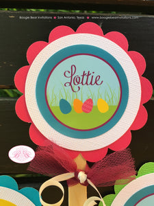 Easter Owls Party Cupcake Toppers Birthday Girl Boy Woodland Spring Forest Egg Hunt Painting Basket Kid Boogie Bear Invitations Lottie Theme