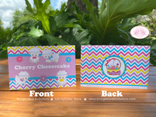 Load image into Gallery viewer, Spring Lambs Birthday Party Package Easter Sheep Girl Pink Yellow Purple Pastel Little Sheep Garden Baa Boogie Bear Invitations Rachel Theme