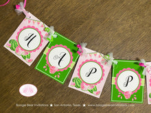 Load image into Gallery viewer, Pink Watermelon Happy Birthday Party Banner Green One Melon Two Sweet Fruit Summer Girl Picnic Dessert Boogie Bear Invitations Darlene Theme