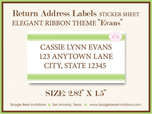 Modern Photo Graduation Announcement Party Ribbon Stripe 2022 2023 2024 2025 Boogie Bear Invitations Evans Theme Paperless Printable Printed