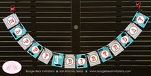 Load image into Gallery viewer, Mustache Happy Birthday Party Banner Bash Boy Red Blue Chevron Stripe Comb Little Man Bowler Top Hat Boogie Bear Invitations Salvador Theme