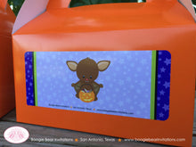 Load image into Gallery viewer, Halloween Bat Birthday Party Treat Boxes Favor Tags Bag Girl Boy Pumpkin Full Moon Black Vampire Haunted Boogie Bear Invitations Bram Theme