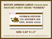 Load image into Gallery viewer, Military Boy Birthday Party Invitation Photo Army Marine Soldier Drafted Boogie Bear Invitations Patrick Theme Paperless Printable Printed
